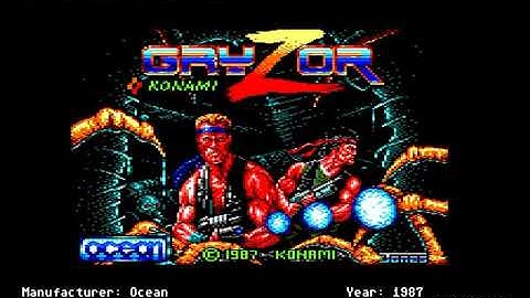 Gryzor - Amstrad CPC - ending