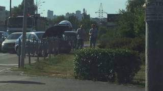 ДТП в Киеве Ул. Гринченко Шевроле 12.07.16 г 17.00