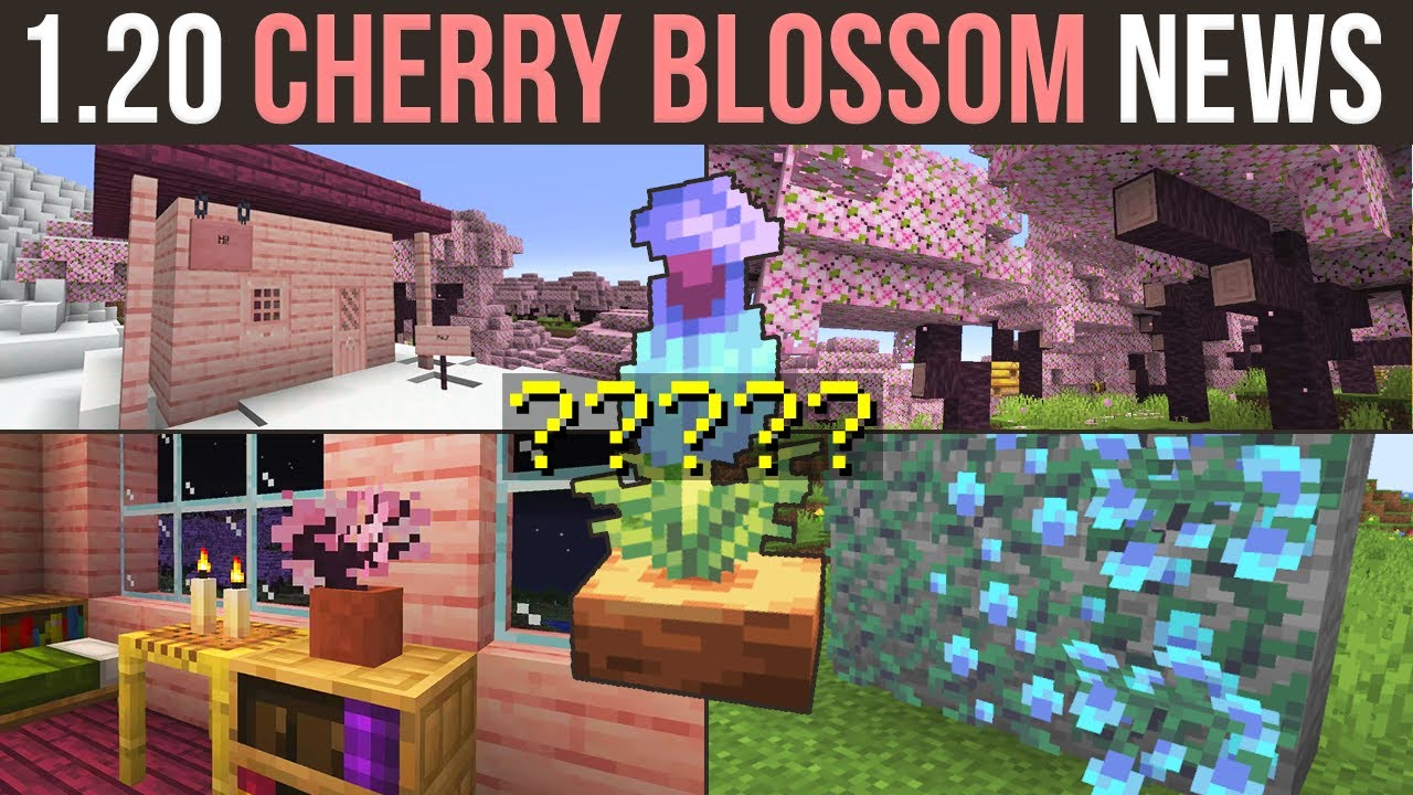 Minecraft Trails & Tales Update: Cherry Blossom Bome, how to play Bedrock  Beta & Java Snapshot - Dexerto