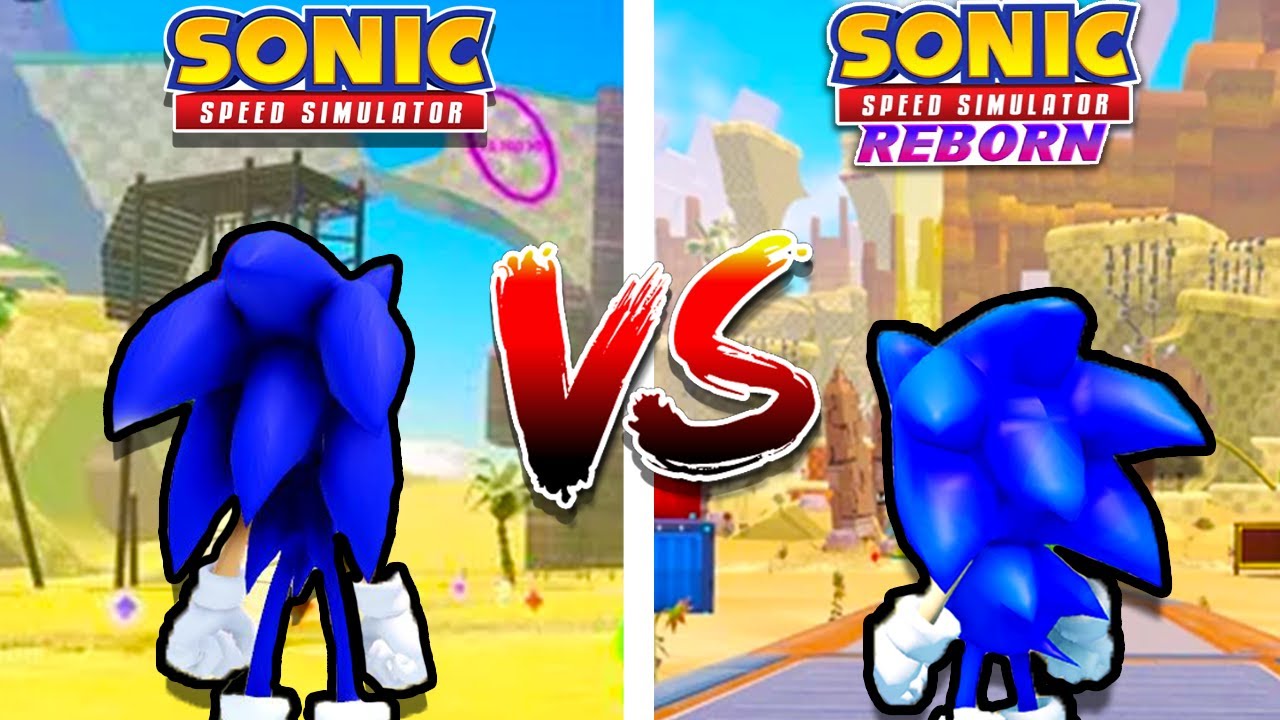 Lost Valley 1.0 Vs. 2.0 Comparison! (Sonic Speed Simulator)