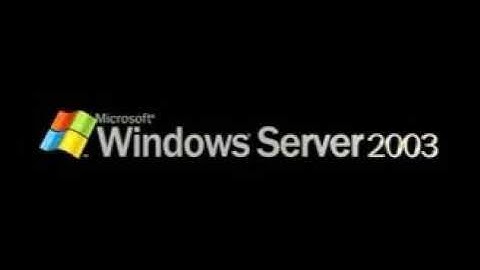 Windows server 2003 REVERSED!