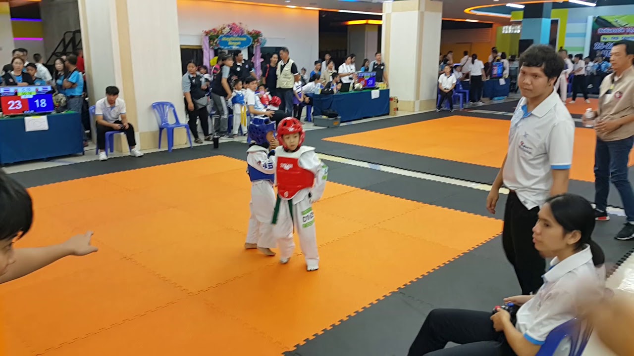 ม่อนแข่งเทควันโด้ คลาสบี ตั้งฮั้วเส็ง 25/8/61