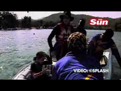 Michael Jackson And Omer Bhatti South Africa Holidays 1997 
