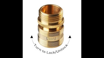 GORILLA EASY CONNECT QUICK CONNECTORS WITH LOCKING MECHANISM