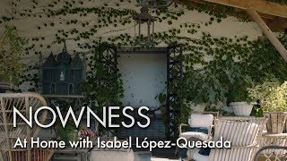 At Home with Isabel LópezQuesada with Zara Home