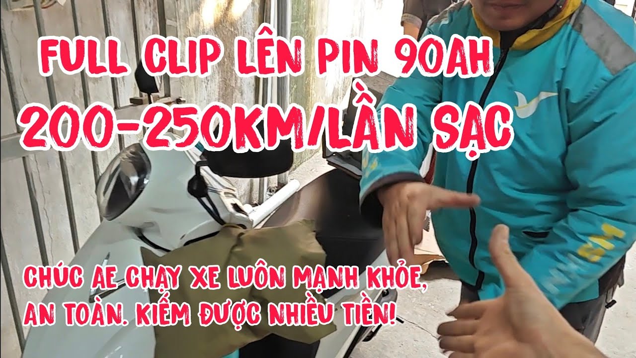 FULL CLIP LÊN PIN VINFAST FELIZ-S 200-250KM/LẦN SẠC. CHO ANH KHÁCH HÀNG QUÊ NAM ĐỊNH.