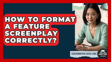 How To Format A Feature Screenplay Correctly? - Screenwriter
