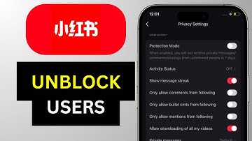 How to Unblock Someone on Red Note App | 2025