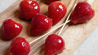 The Famouse Strawberry Tanghulu Recipe.