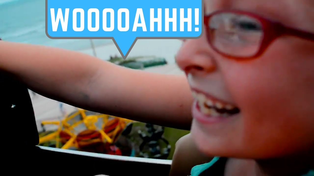 Sand Blaster Roller Coaster Daytona Beach Fan View Version YouTube