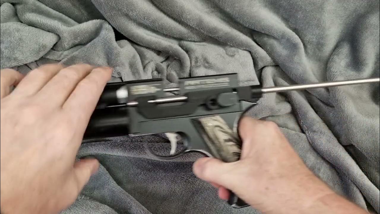 Artemis PP750 stock mount - YouTube