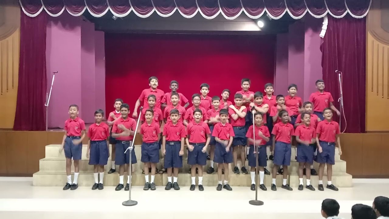 English Choral Recitation 2023 - 2024 Std's V - VII