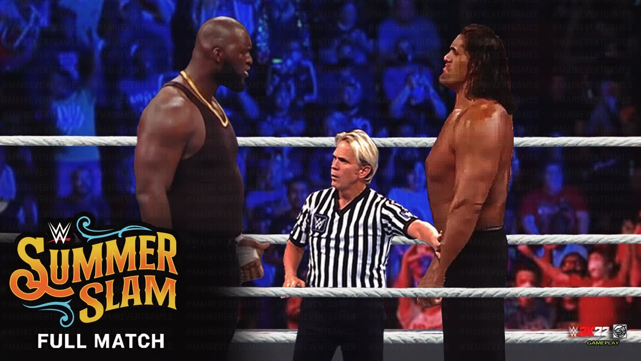 Omos vs. The Great Khali: SummerSlam 2022 - YouTube