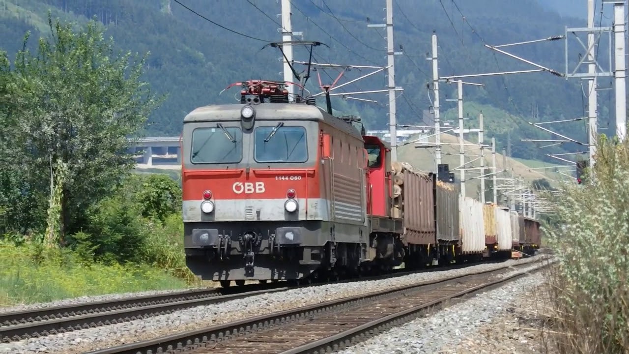 Pyhrnbahn und Rudolfsbahn bei Selzthal am 29.7.2018