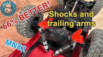 MN82 Upgrading Shocks and Trailing Arms 66% Better