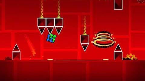 Geometry Dash: Level 11 - Clutterfunk (All Coins)
