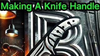 Making a beautiful and simple fish knife handle with beech wood