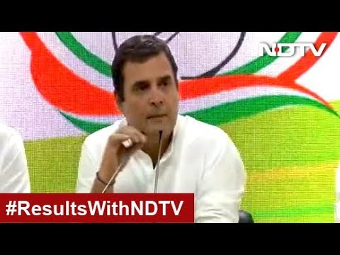 Rahul Gandhi Concedes Defeat In Amethi, Says "Janata Maalik Hai"