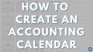 What Is An Accounting Calendar?