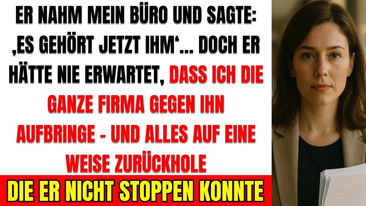 Mein Chef Gab Mein Büro Seinem Neffen Und Sagte: „Es Gehört Jetzt Ihm …