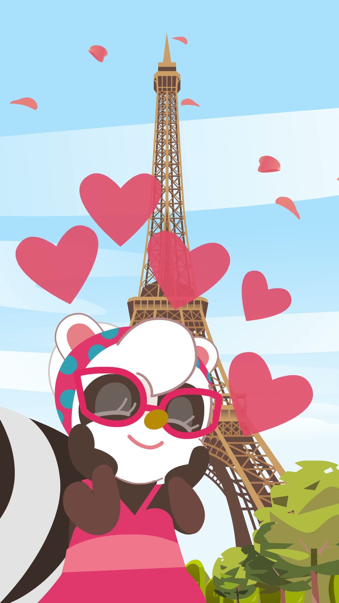 Baby Nin Nin Paris┃#babyninnin ┃Ninja Skunks┃Ninja Song┃Animation┃cartooncharacter┃#rabbitwarren