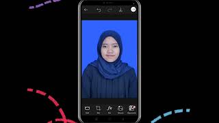 Edit ubah warna hijab pakai aplikasi di hp | PICSART screenshot 5