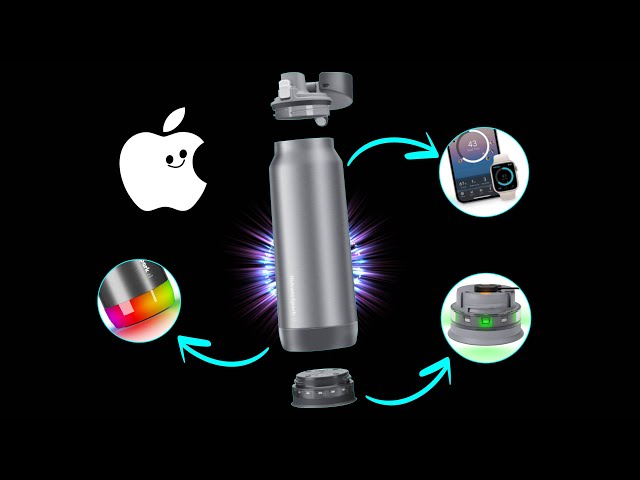 Apple Water Bottle - This Is Not Just A Water Bottle! class=