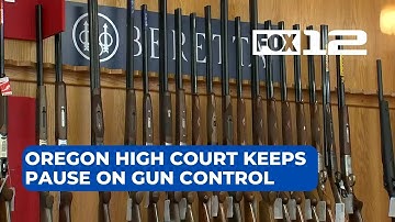 Oregon Supreme Court denies petition to overturn block on gun control