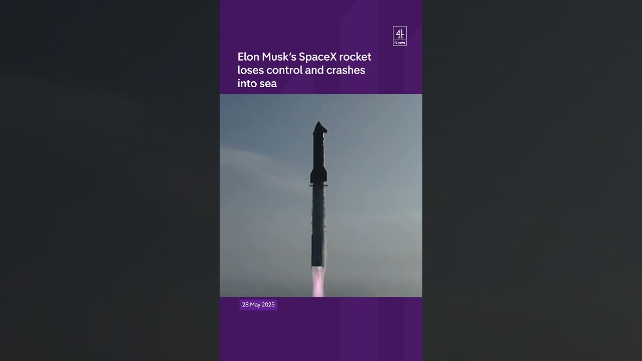 Elon Musk S SpaceX Rocket Loses Control And Crashes Into Sea