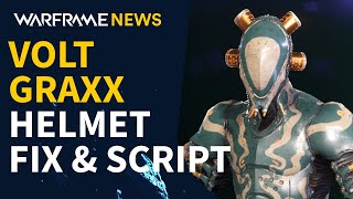 Volt Graxx Helmet Fixed for Warframe on Switch @Iwoply