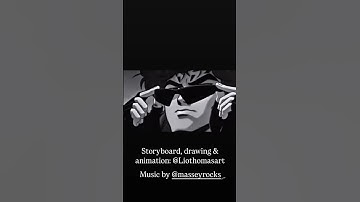 Hand Drawn Anime 🇯🇵| Procreate & After Effects ~ Storyboard, Drawing 🎥 #animation #shorts