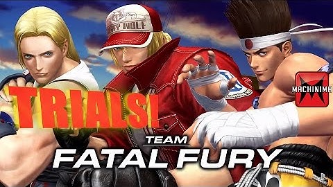 The King of Fighters XIV - Team Fatal Fury Mission Trials [Terry, Andy, Joe]