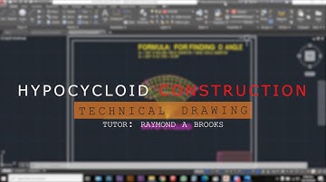 AutoCAD: How to create a Hypo-cycloid Construction