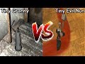 Granny vs Evil Nun || Tiny Mod Battle || Horror Game - 미니 그래니 vs 미니 미친수녀 배틀
