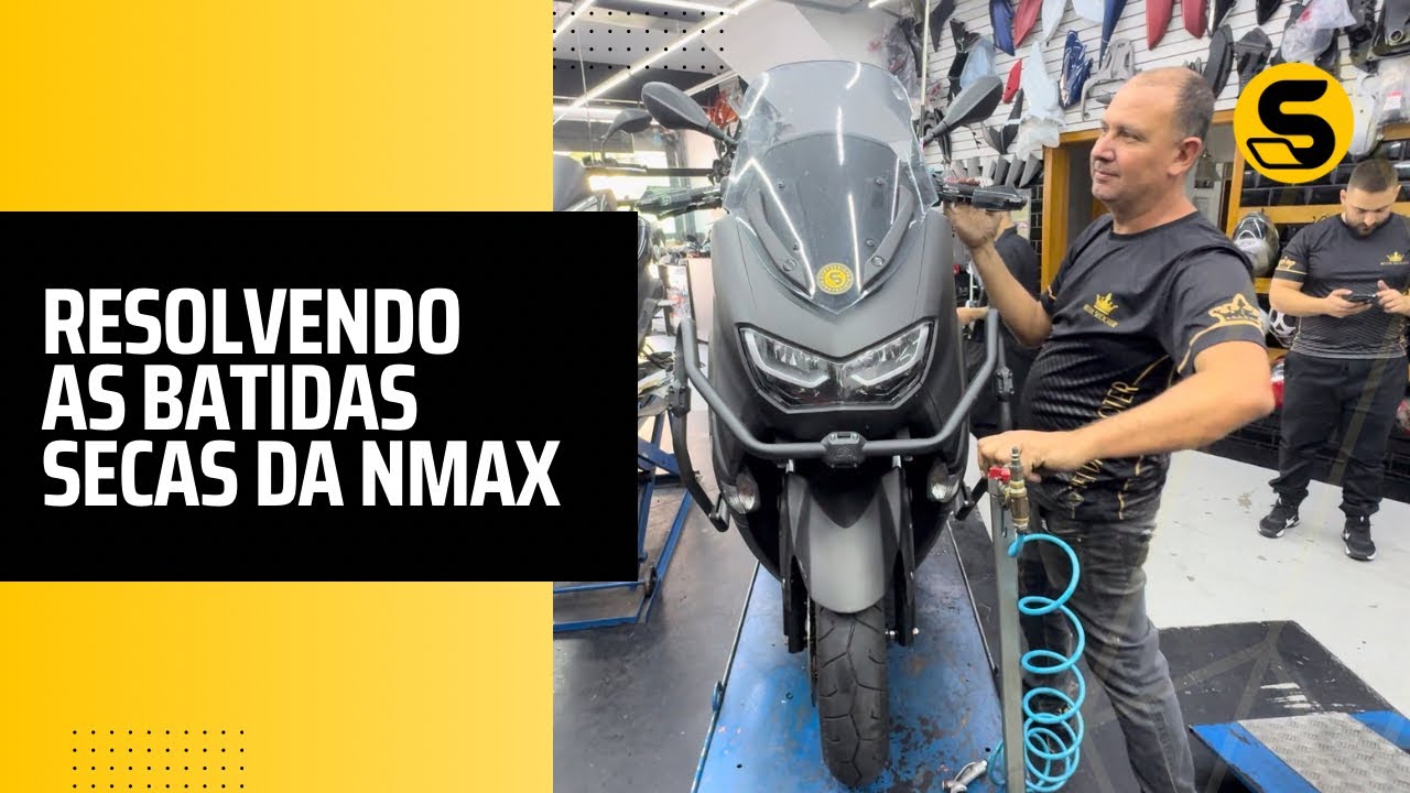 Troquei o óleo das bengalas da NMAX no Rei da Scooter