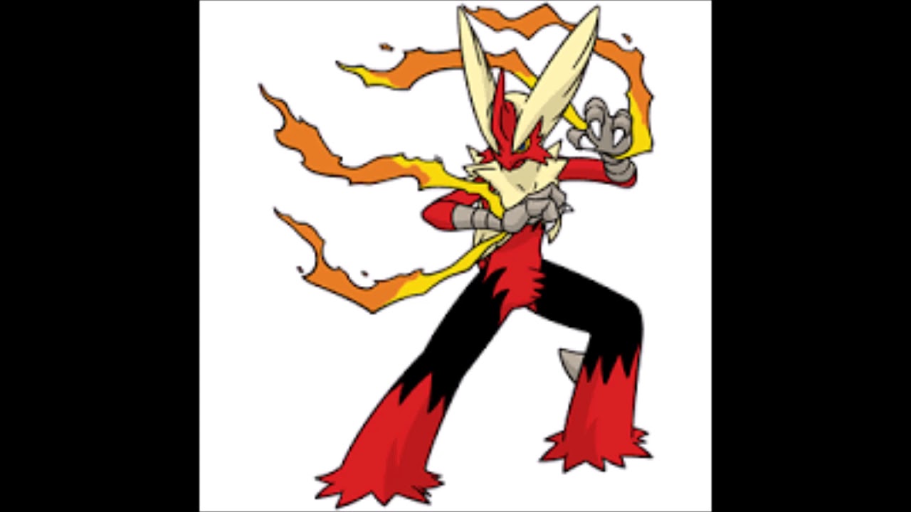 This is the Mega Evolution form of the Fire type Pokemon Blaziken.#pokemon ...