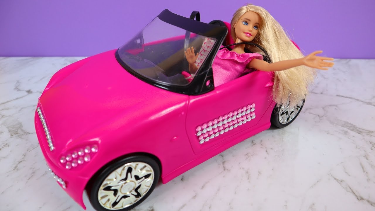 Barbie Car Makeover with Ken and Chelsea dolls - YouTube