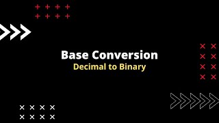 Base Conversion(Decimal to Binary) in Bangla