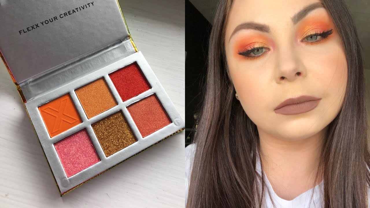 XX Revolution Flexx Dynamite Eyeshadow Palette Swatches Review Tutorial