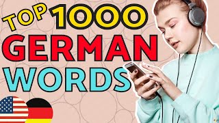 Top 1000 GERMAN WORDS You Need to Know  Learn German and Speak German Like a Native  German