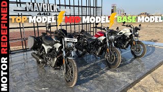 New Hero Maverick 440 All Variants Comparison | Base Vs Mid Vs Top Model. Difference Kya hai?