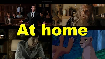 Английские фразы: At home (примеры из фильмов и сериалов)