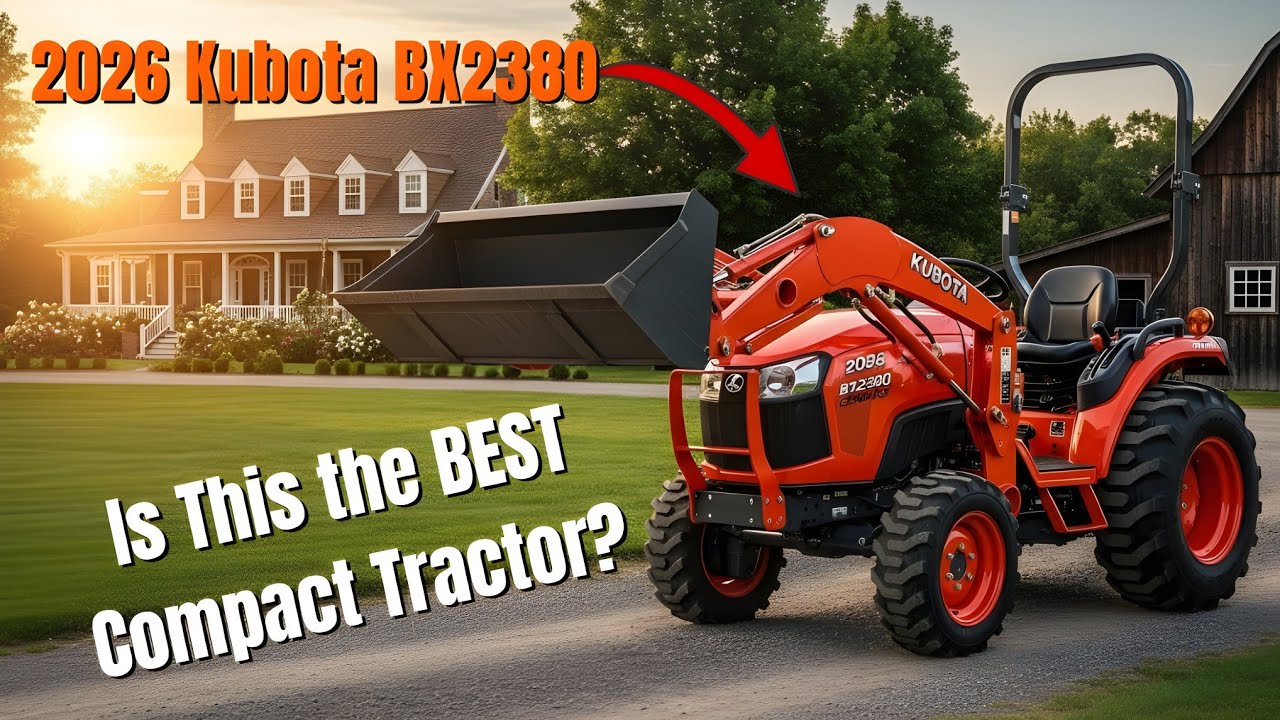 2026 Kubota BX2380 Compact Tractor | Features, Performance & Full Overview