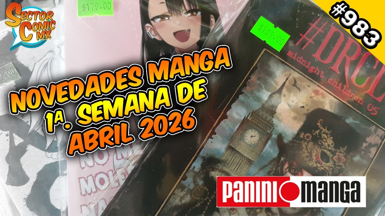 SEMANA #13 DE NOVEDADES MANGA [1ª DE ABRIL 2026] - YouTube