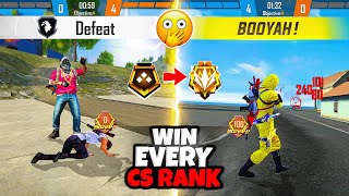 How To Win Every CS RANK in Free Fire || 3 Pro Tips And Tricks🔥 || FireEyes Gaming