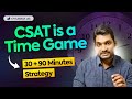 Use 30  90 minutes strategy to overcome upscs csat trap  zeeshan sirs telegram link below 