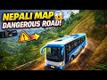 NEPALI MAP 😱 DANGEROUS ROAD | IN BUS SIMULATOR INDONESIA 🚍@nandkishorgaming6973