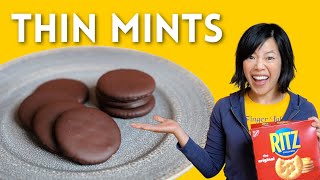 3-Ingredient Thin Mints In 10 Minutes! | Ritz Cracker Thin Mint Recipe