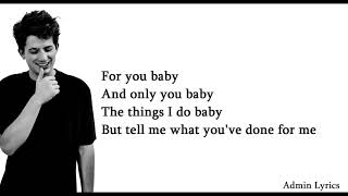Charlie Puth, Done For Me (Lyrics)