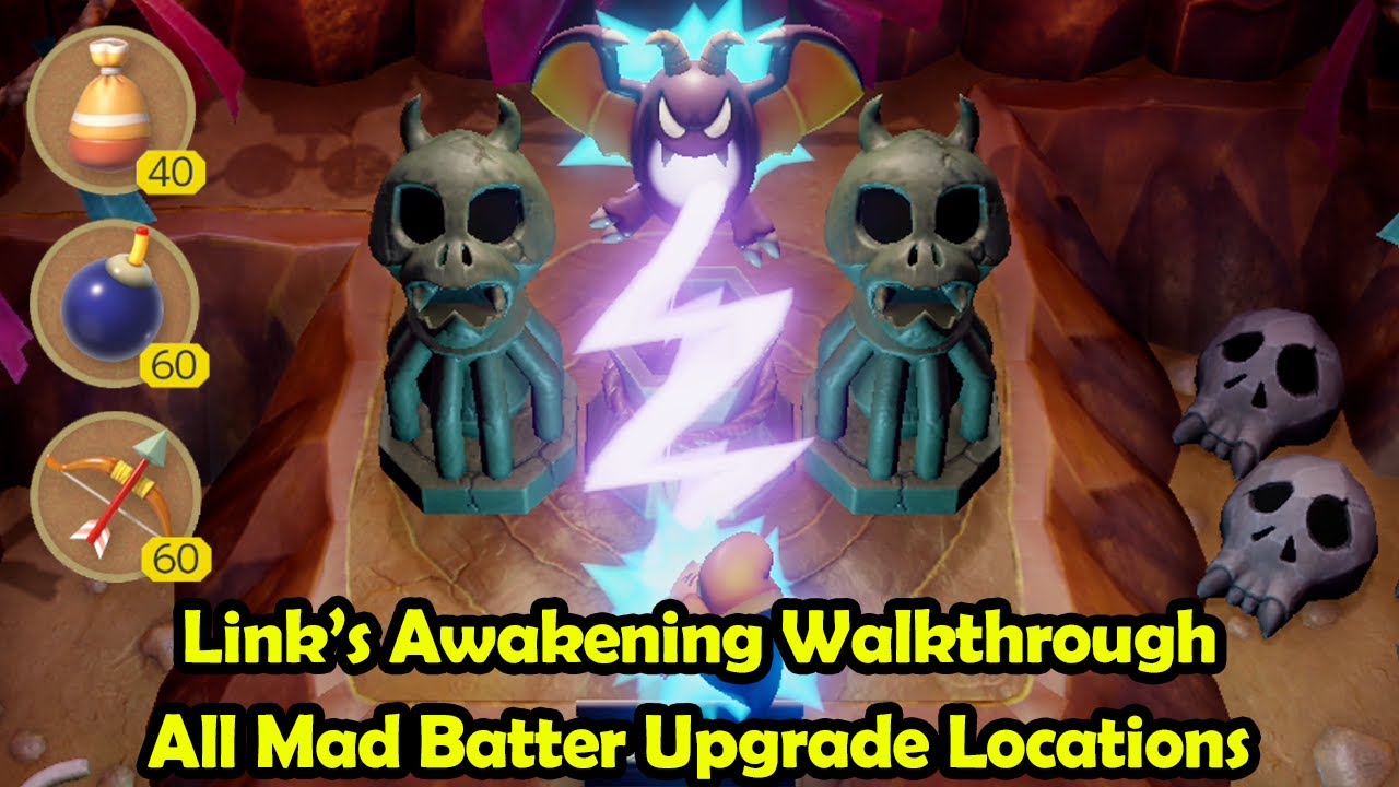 Equipment Upgrades - Link's Awakening Walkthrough and Guides